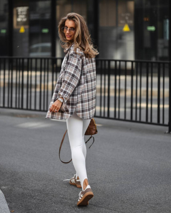 97 Лосини утеплені зі штріпками